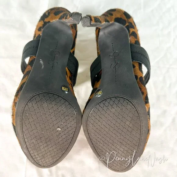 Jessica Simpson Sacha Leopard Print Pumps Size 8 - Picture 8 of 10